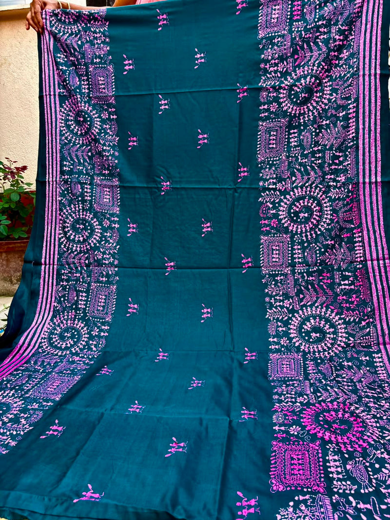 Kantha Saree