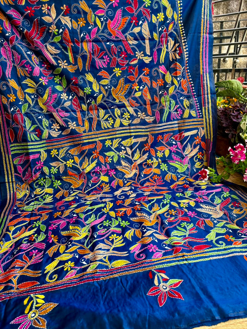 Kantha Saree