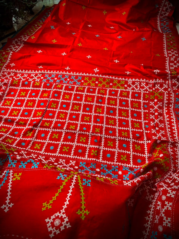 Kutch Work Saree