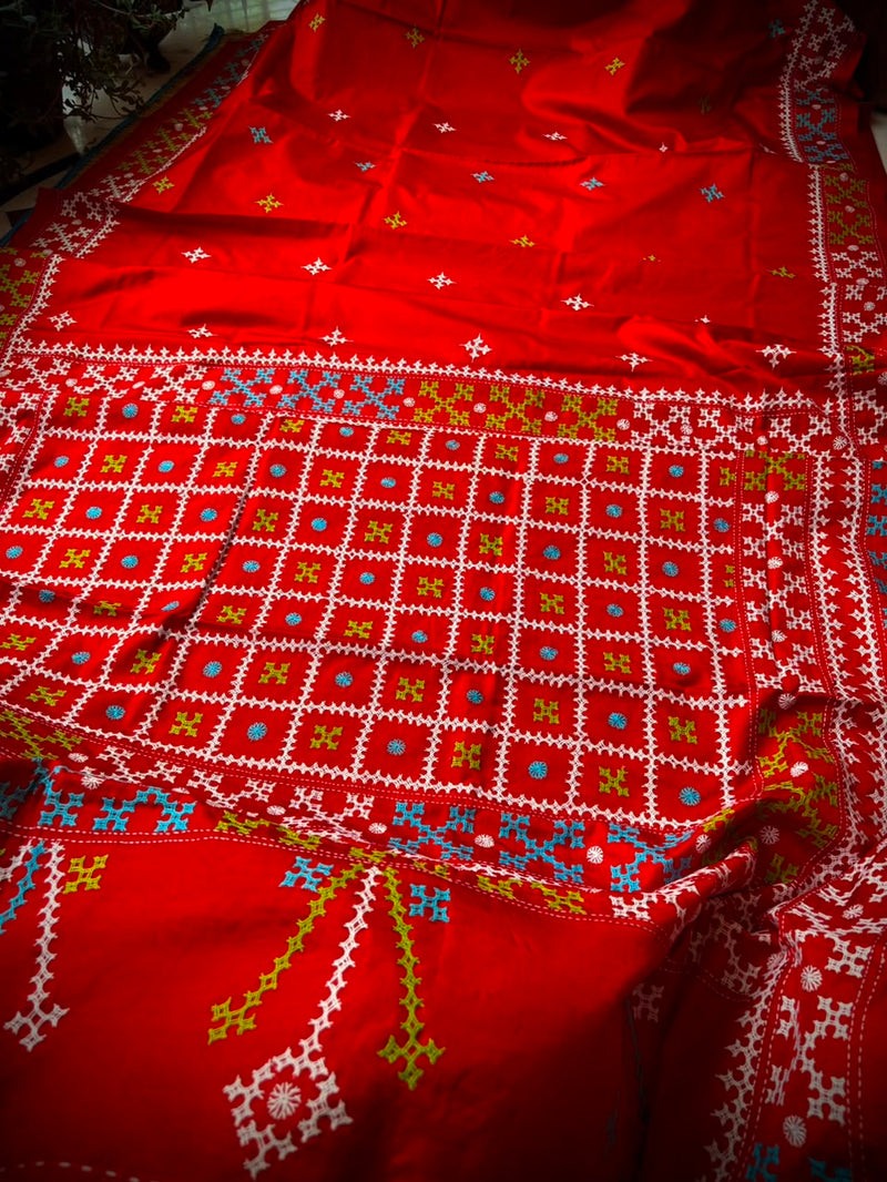 Kutch Work Saree