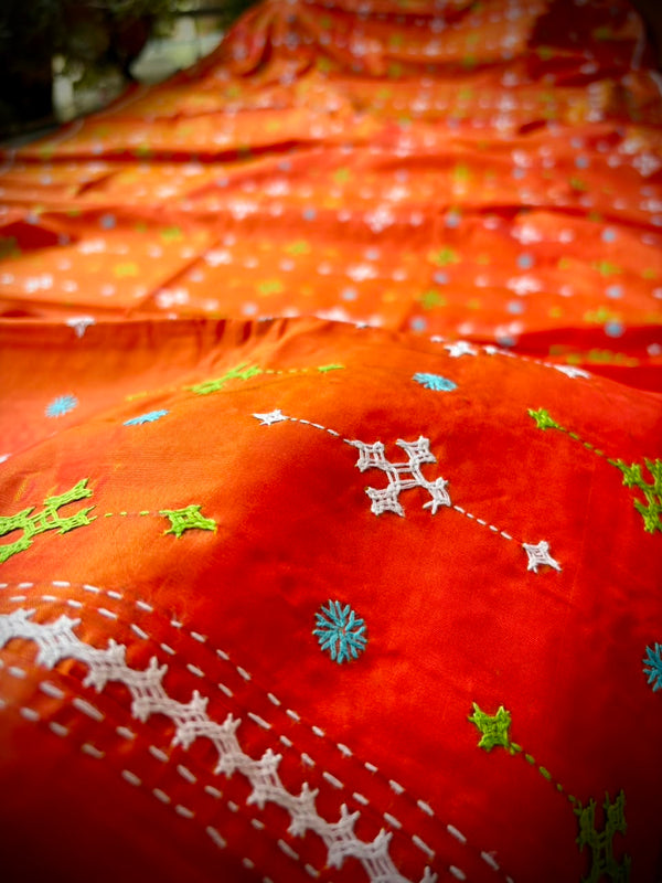 Kutch Work Saree