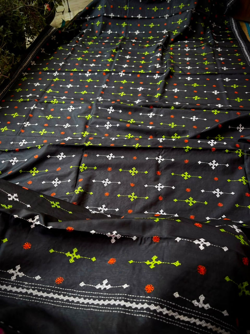 Kutch Work Saree