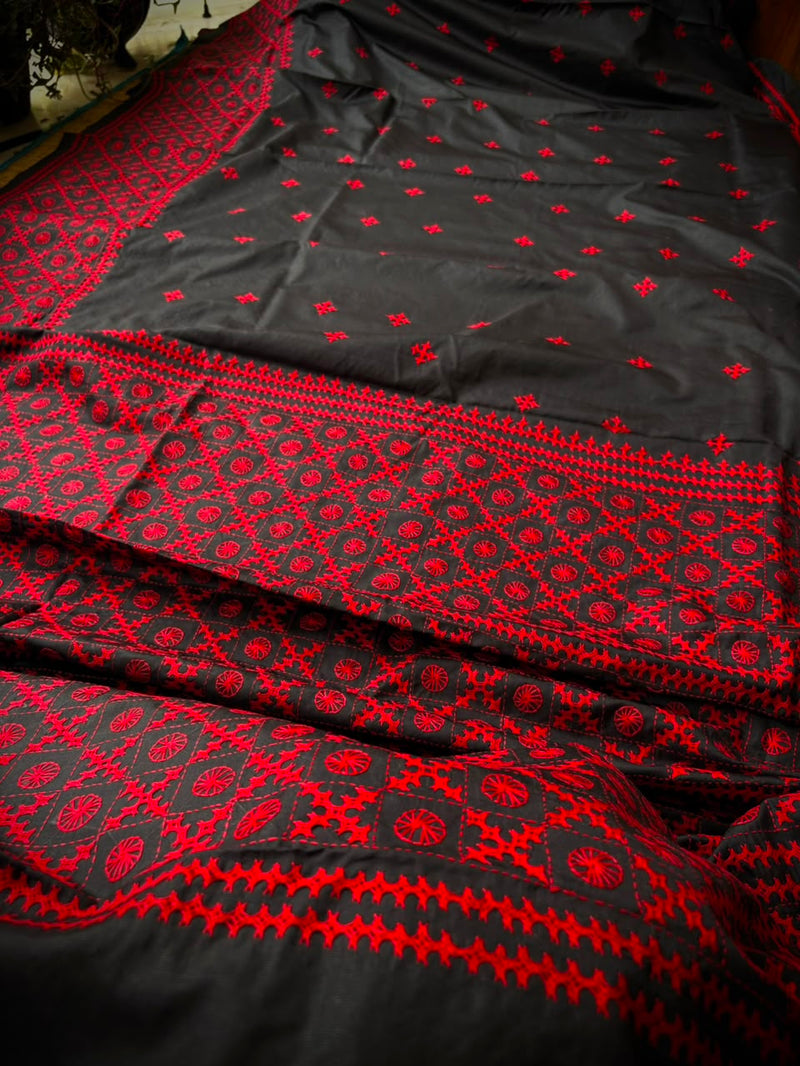 Kutch Work Saree