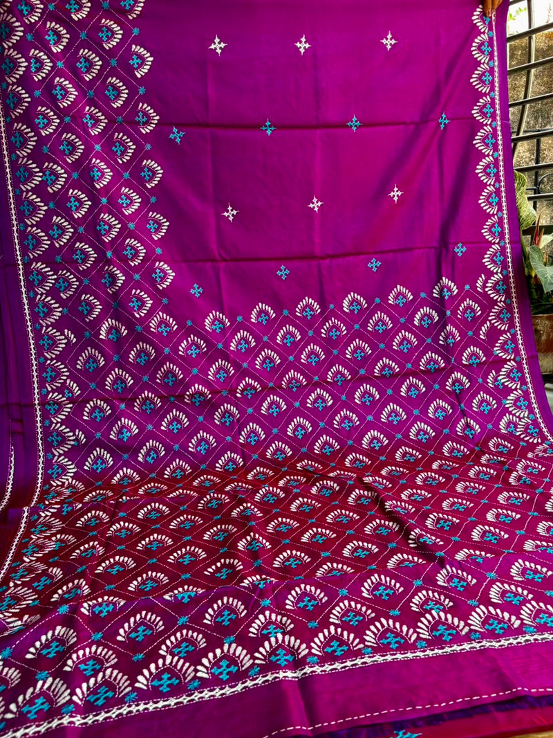 Kutch Work Saree
