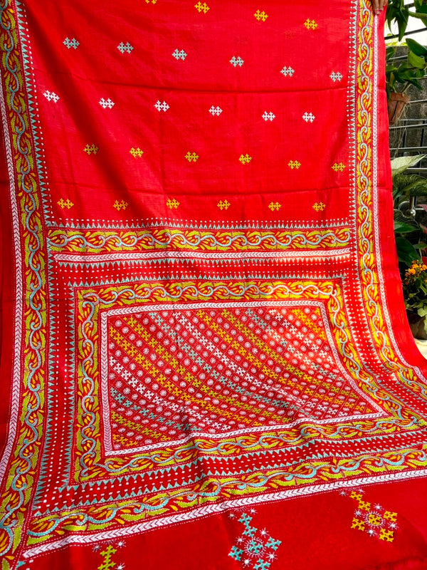 Kutch Work Saree
