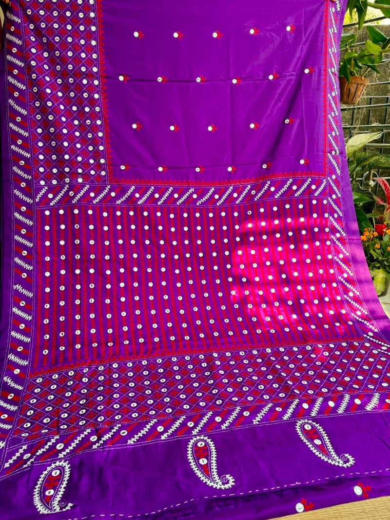 Kutch Work Saree