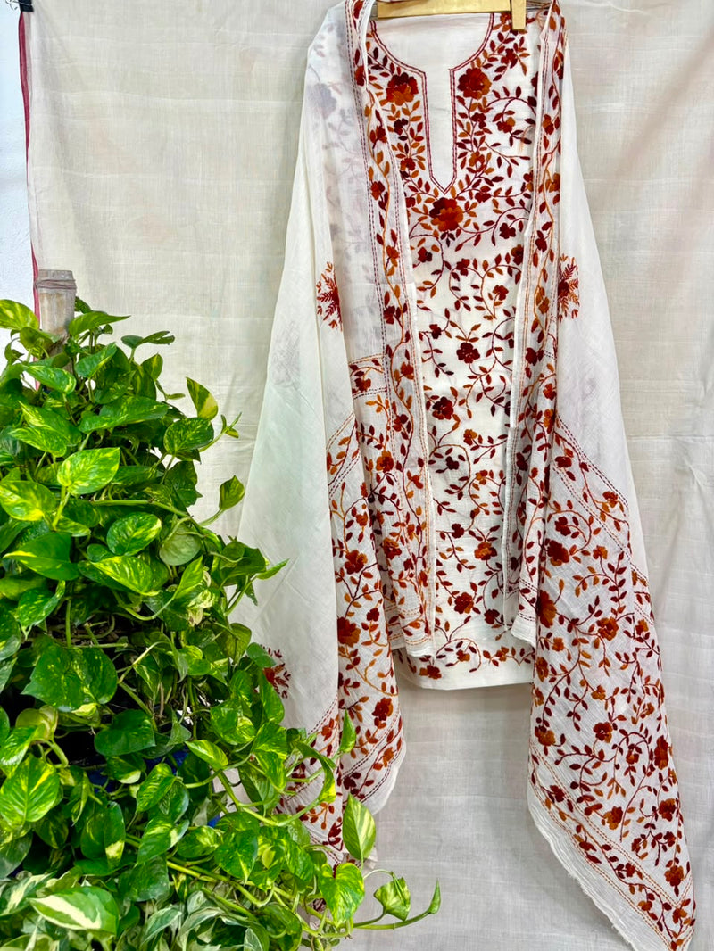 Phulkari Suit in Pure Cotton
