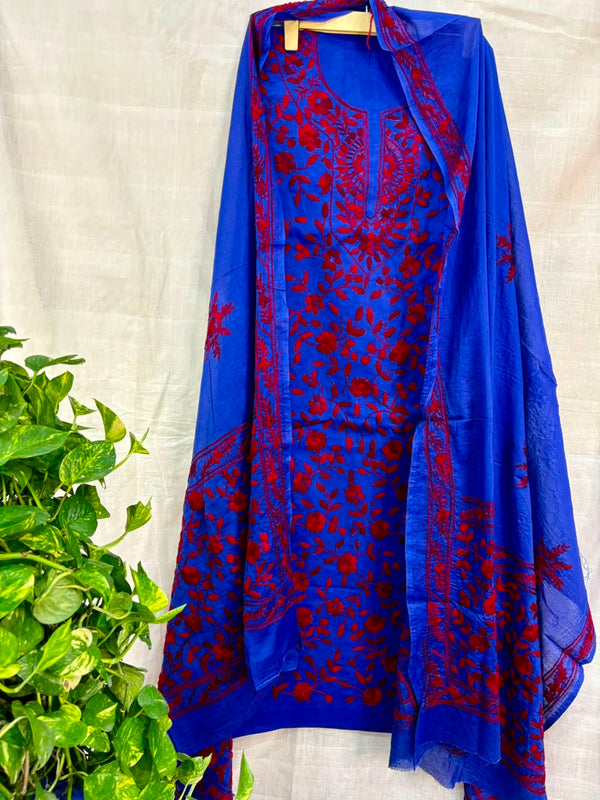 Phulkari Suit in Pure Cotton