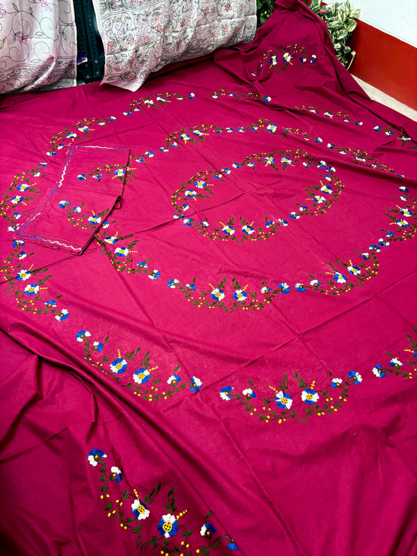 Pure Cotton King Size Bedsheet