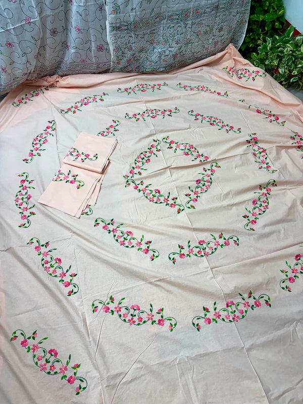 Pure Cotton King Size Bedsheet
