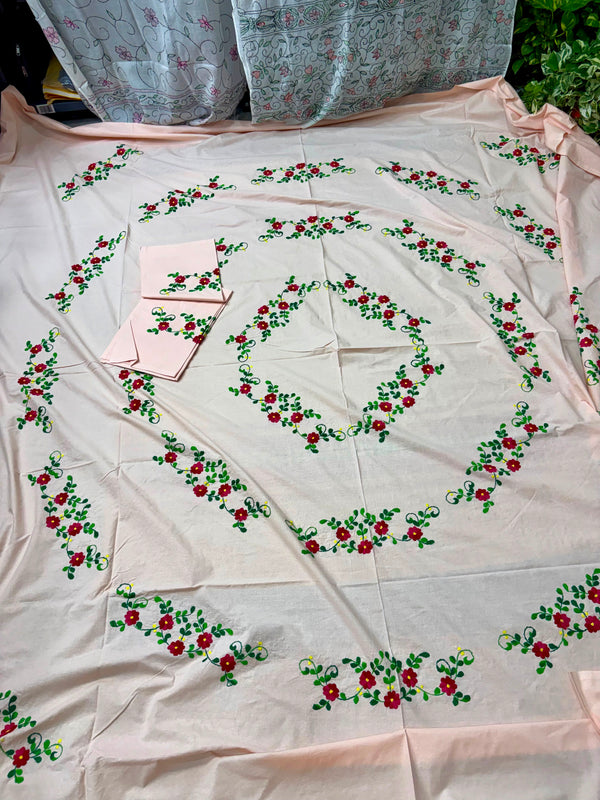 Pure Cotton King Size Bedsheet