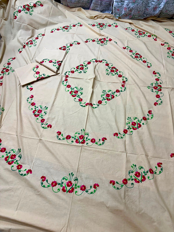 Pure Cotton King Size Bedsheet