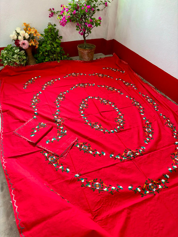 Pure Cotton Queen Size Bedsheet