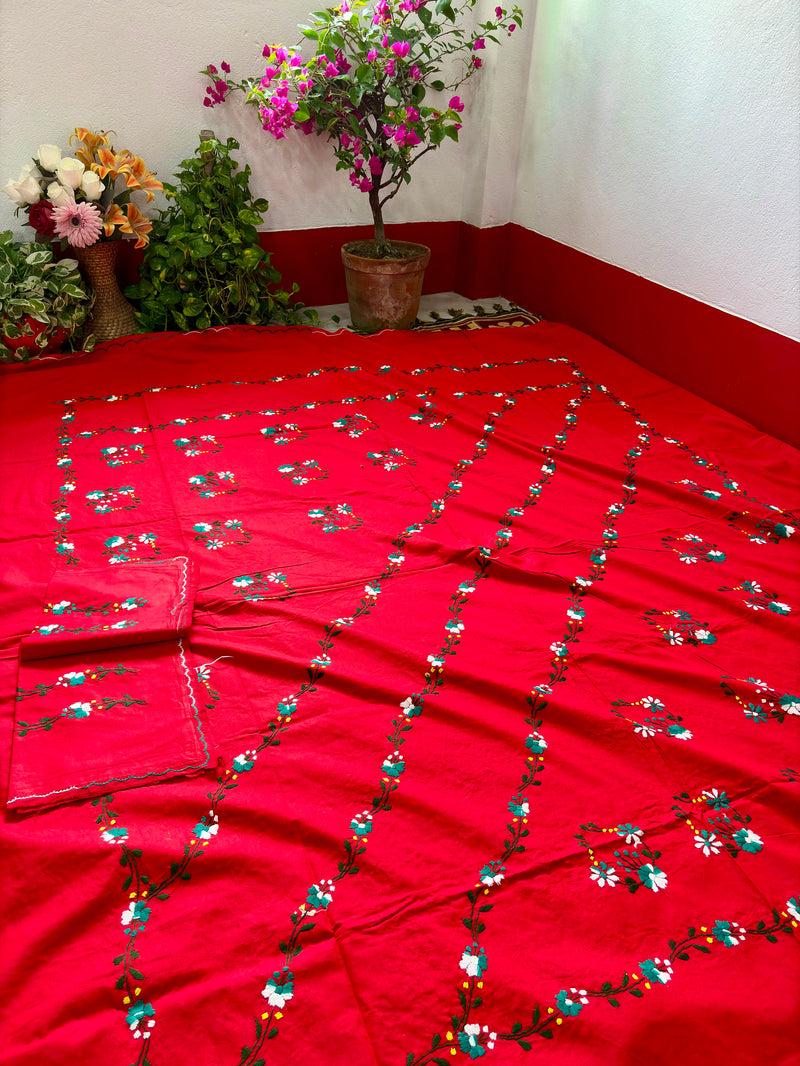 Pure Cotton Queen Size Bedsheet