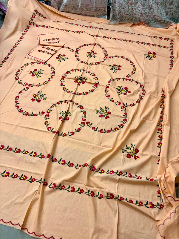 Pure Cotton Queen Size Bedsheet