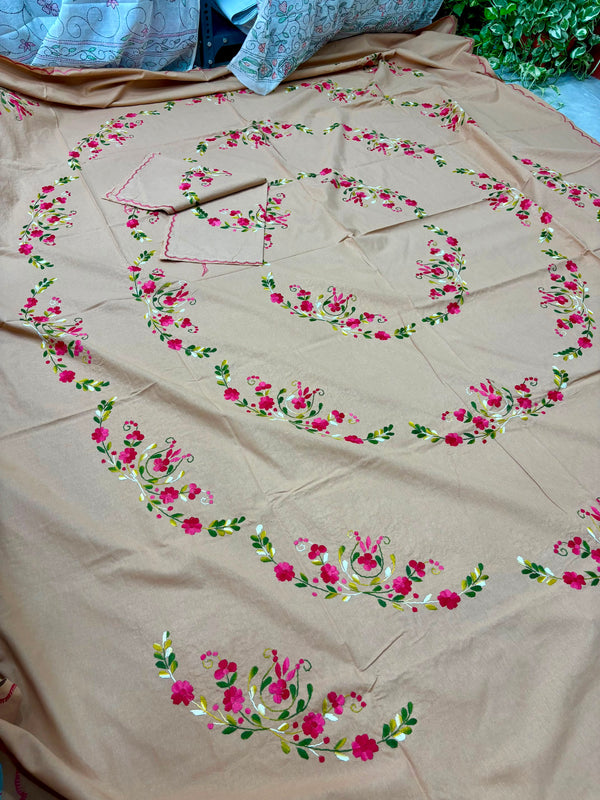 Pure Cotton Queen Size Bedsheet