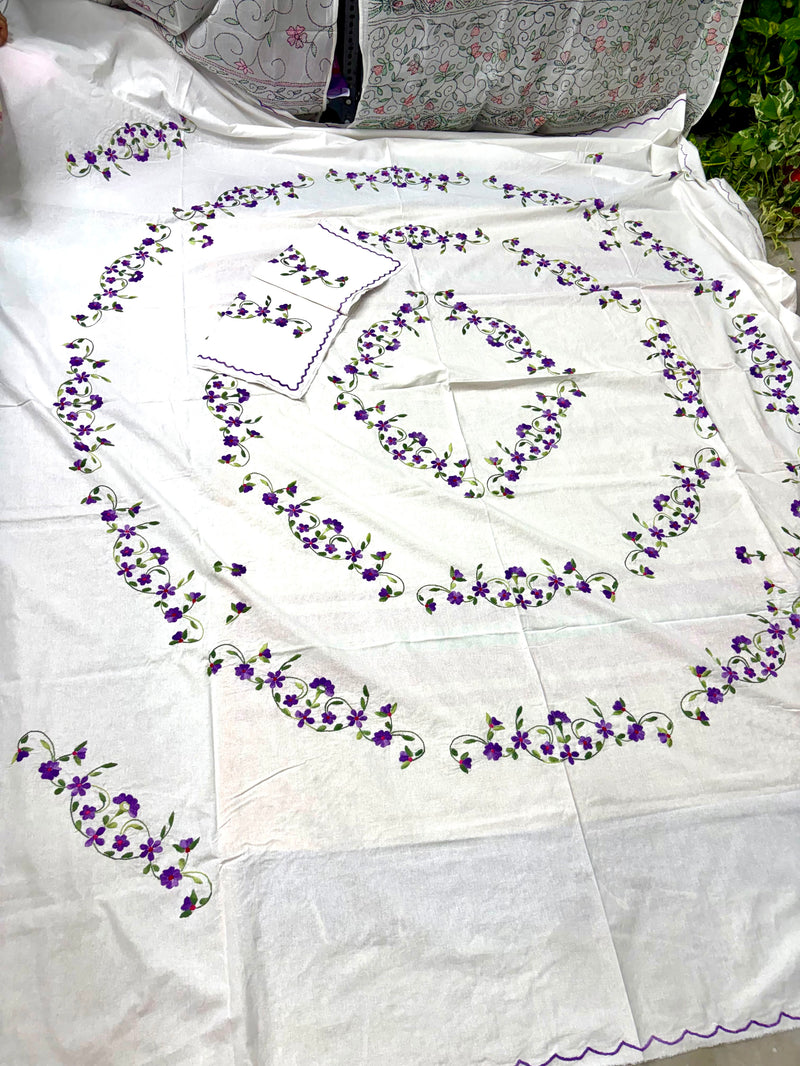 Pure Cotton Queen Size Bedsheet