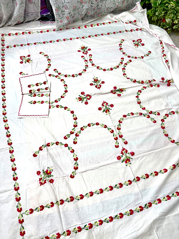 Pure Cotton Queen Size Bedsheet