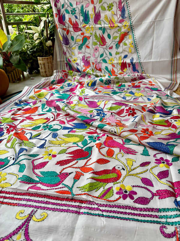 Kantha Saree