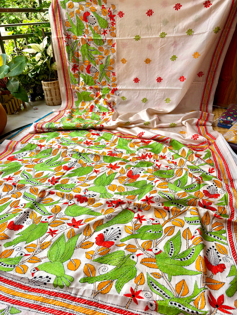 Kantha Saree