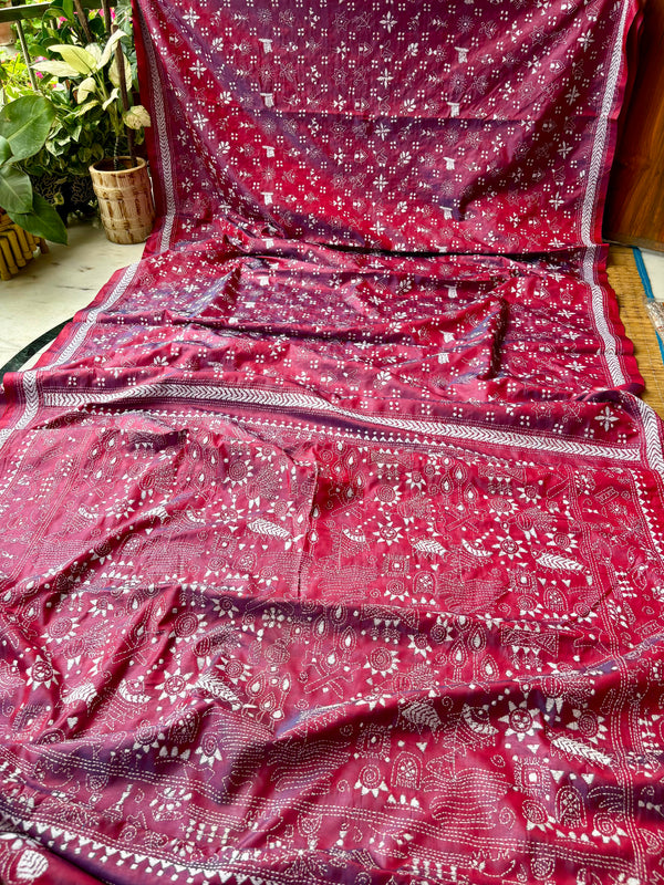 Kantha Saree