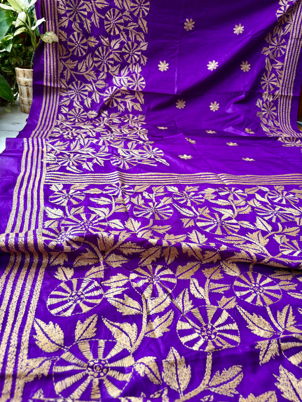 Kantha Saree