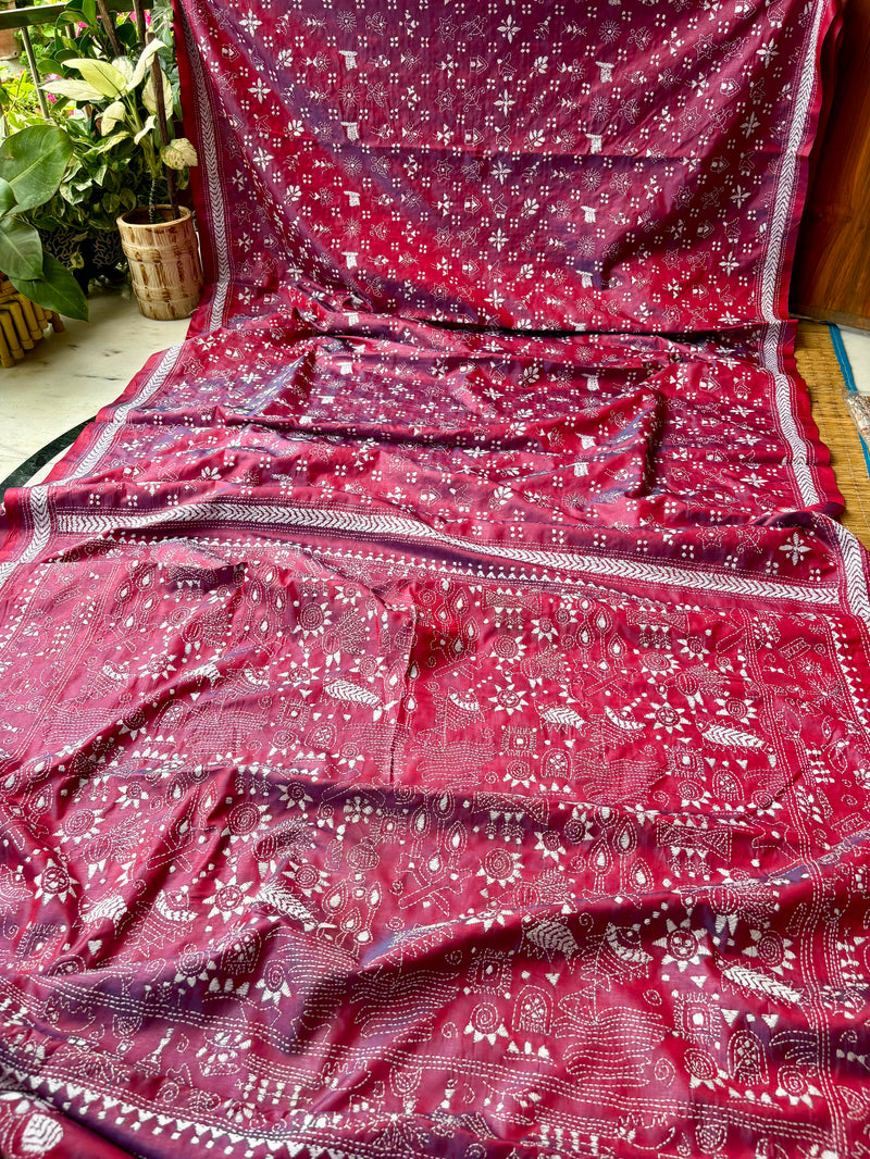 Kantha Saree