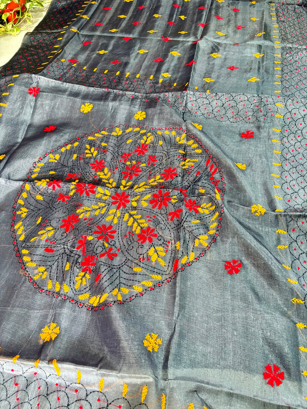 Budget Kantha Saree