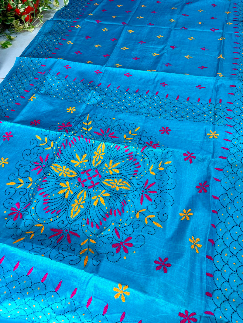 Budget Kantha Saree