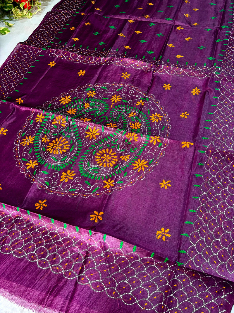 Budget Kantha Saree