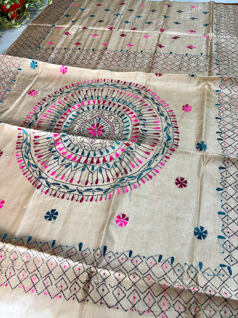 Budget Kantha Saree