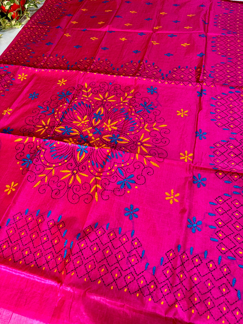 Budget Kantha Saree