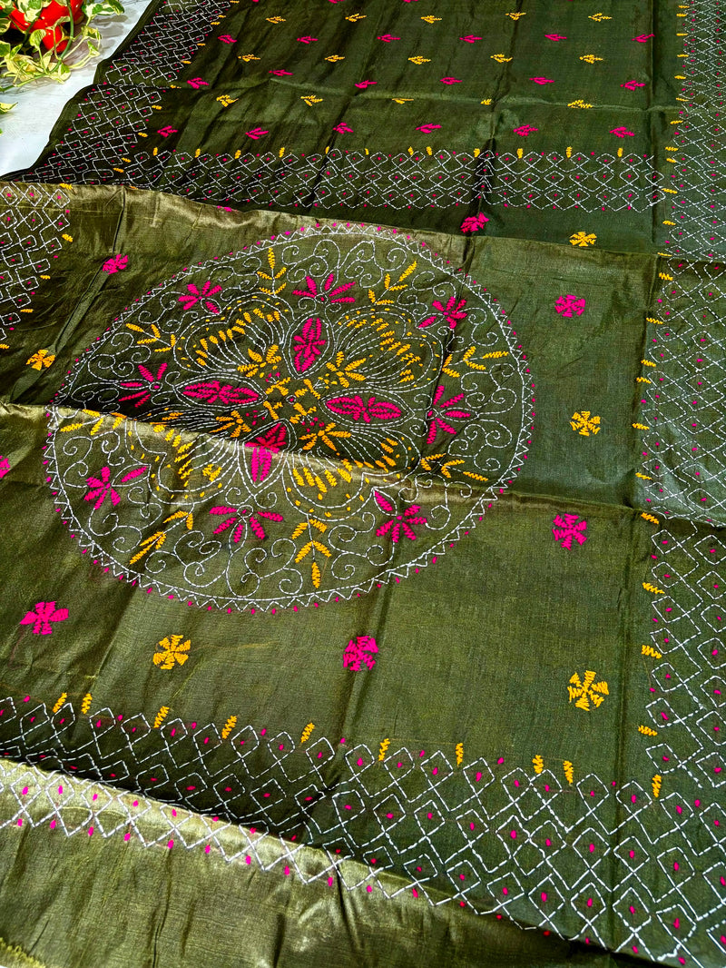 Budget Kantha Saree