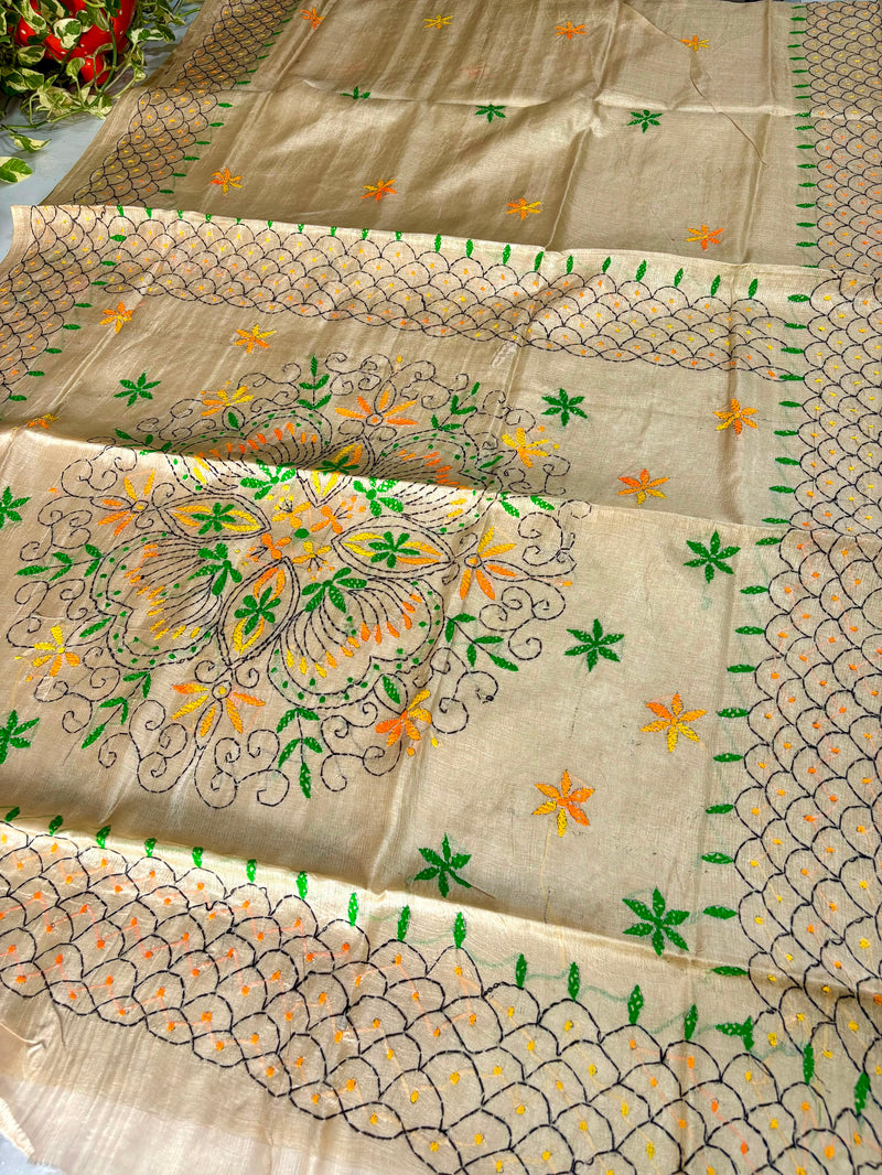 Budget Kantha Saree