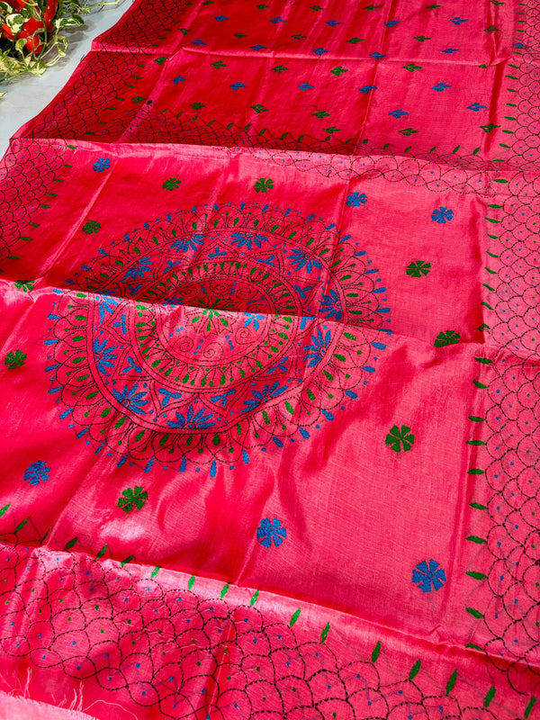 Budget Kantha Saree