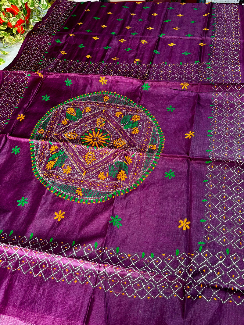 Budget Kantha Saree