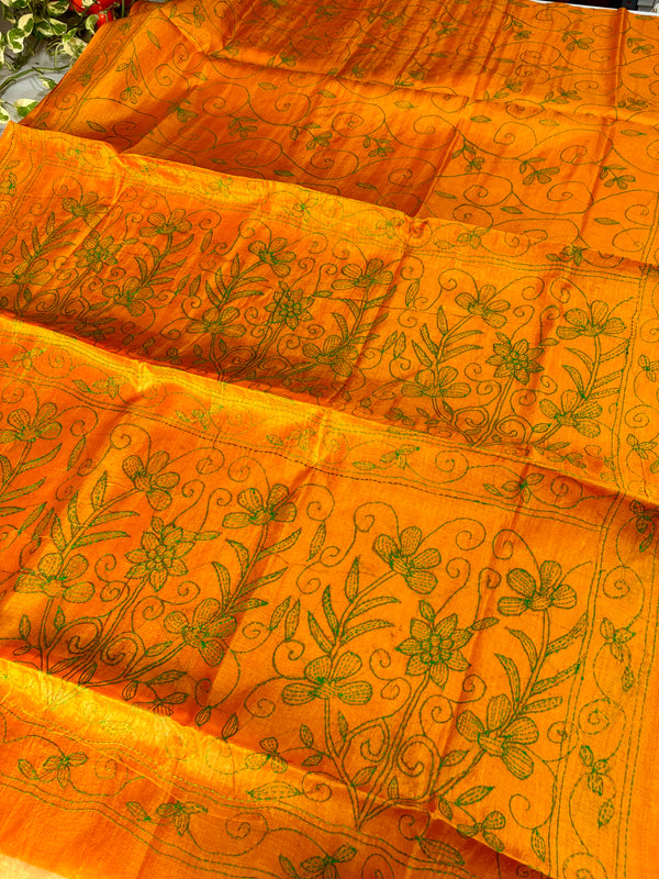 Budget Kantha Saree