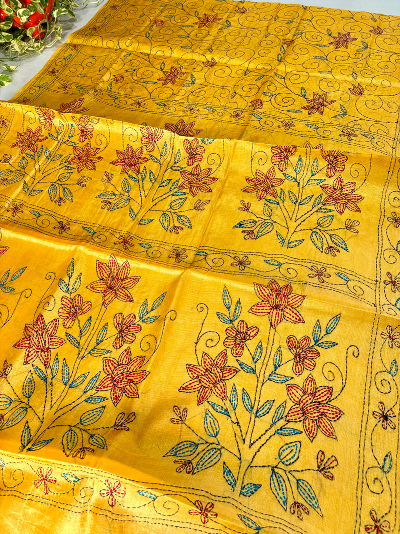 Budget Kantha Saree