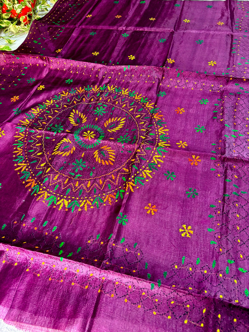 Budget Kantha Saree