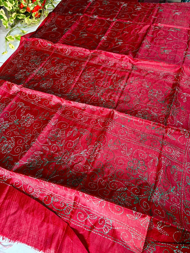 Budget Kantha Saree