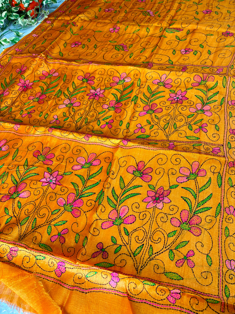 Budget Kantha Saree