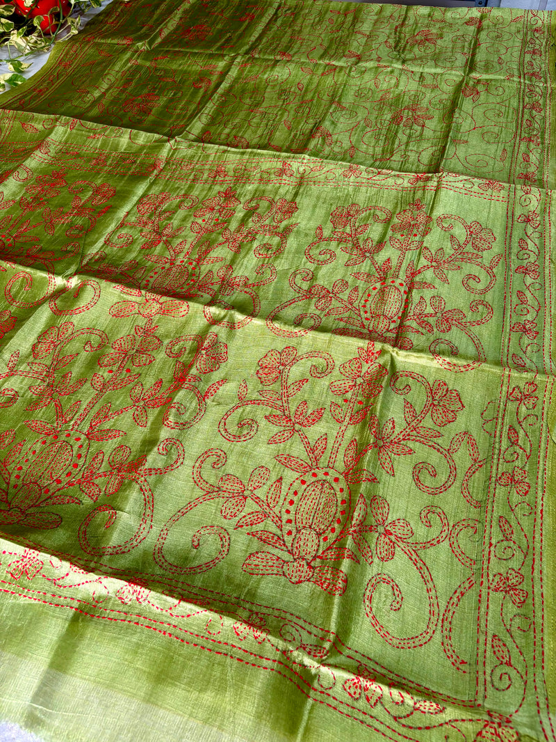 Budget Kantha Saree