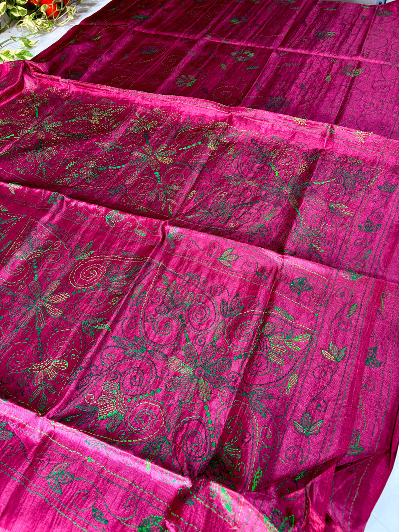 Budget Kantha Saree