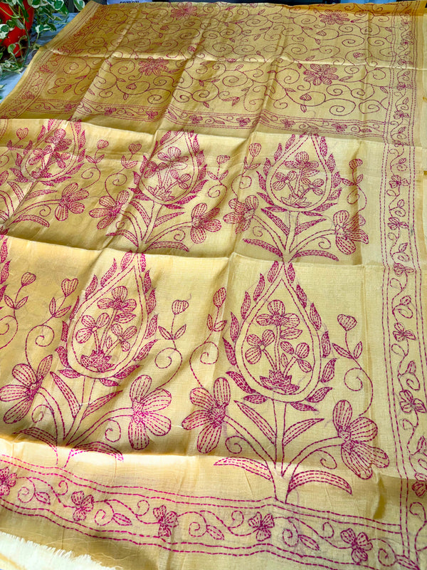 Budget Kantha Saree