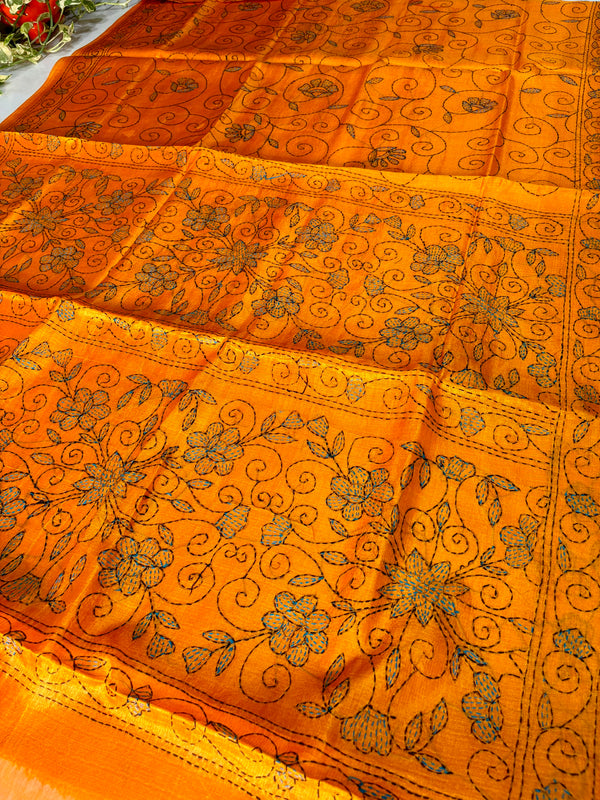 Budget Kantha Saree
