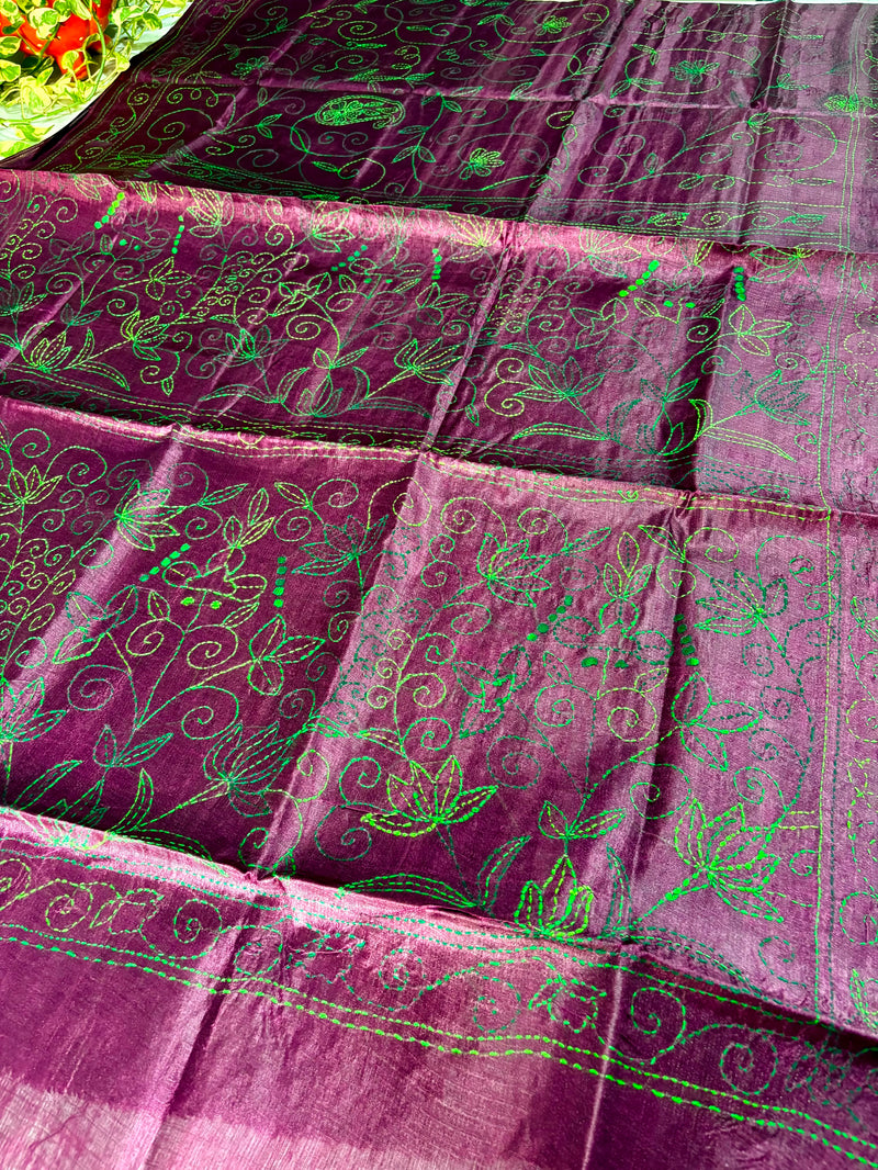Budget Kantha Saree