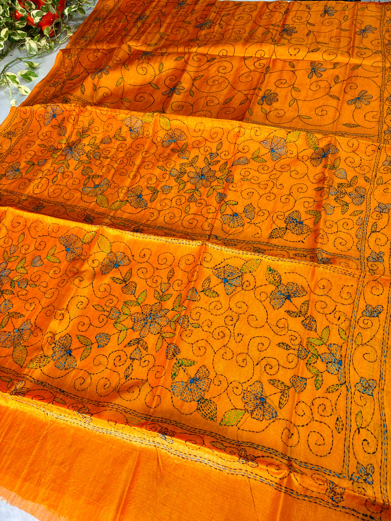 Budget Kantha Saree