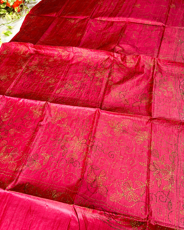 Budget Kantha Saree