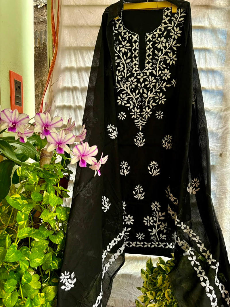 Phulkari Suit in Pure Cotton
