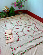 Pure Cotton Queen Size Bedsheet